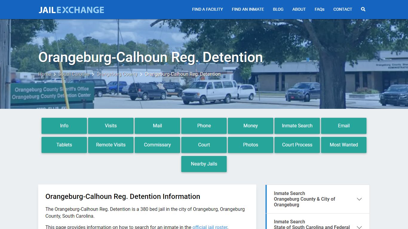 Orangeburg-Calhoun Reg. Detention - Jail Exchange